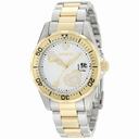 Invicta Pro Diver Silver Crystal Heart Two-tone Ladies Watch 12287