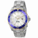 Invicta Pro Diver Silver Dial Stainless Steel Men's Watch 14543