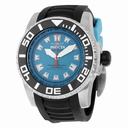 Invicta Pro Diver Turquoise Dial Black Rubber Men's Watch 14662