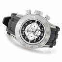 Invicta Pro Diver XL Chronograph Black and White Dial Silicone Strap Men's Watch 14972