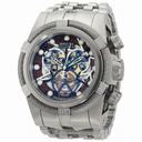 Invicta Reserve Bolt Chronograph Perforated Dial Stainless Steel Men's Watch 13748