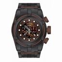 Invicta Reserve Bolt Zeus Swiss Chronograph Brown Dial Black Ion-plated Men's Watch 12749