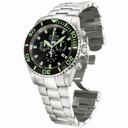 Invicta Reserve Chronograph Black Dial Stainless Steel Men's Watch 1021