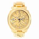 Invicta Reserve Chronograph Champagne Dial Gold-plated Men's Watch 12701