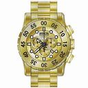 Invicta Reserve Chronograph Gold Dial Gold-plated Men's Watch 17379