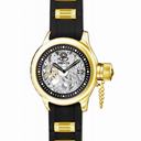 Invicta Russian Diver Black Skeleton Dial Black Rubber Men's Watch 17264