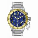 Invicta Russian Diver Chronograph Blue Dial Stainless Steel Men's Watch 15555