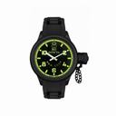 Invicta Russian Diver Quinotaur CCP Black Dial Black Rubber Men's Watch 4338