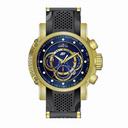 Invicta S1 Rally Blue Dial Gold-plated Stainless Steel Men's Watch 19328