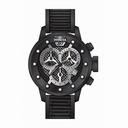 Invicta S1 Rally Chronograph Black Dial Black Polyurethane Men's Watch 19623