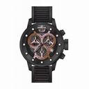 Invicta S1 Rally Chronograph Black Open Dial Black Polyurethane Men's Watch 19625