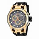 Invicta S1 Rally Chronograph Grey Dial Black Polyurethane Men's Watch 16813