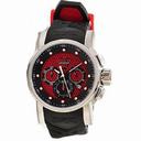 Invicta S1 Rally Chronograph Red Dial Black Rubber Strap Men's Watch 12137