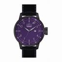 Invicta S1 Rally Purple Dial Black Leather Men's Watch 19615