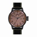 Invicta S1 Rally Rose Dial Black Leather Men's Watch 19617