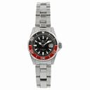 Invicta Sapphire Diver Black Dial Stianless Steel Ladies Watch 7061