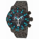 Invicta Sea Base Chronograph Black Dial Black Ion-plated Men's Watch 14253