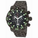 Invicta Sea Base Chronograph Black Dial Black Titanium Men's Watch 14251