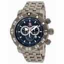 Invicta Sea Base Chronograph Black Dial Gunmetal Ion-plated Men's Watch 14281