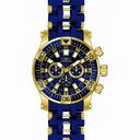 Invicta Sea Spider Chronograph Navy Dial Navy Polyurethane Men's Watch 14558