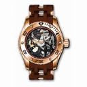 Invicta Sea Spider Grey Skeleton Dial Brown Rubber Men's Watch Men's Watch 10350