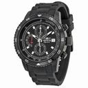Invicta Signature II Chronograph Black Dial Black Ion-plated Men's Watch 7399