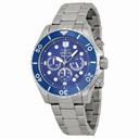 Invicta Signature II Chronograph Blue Dial Stianless Steel Men's Watch 7367