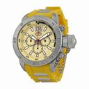 Invicta Signature II Russian Diver Chronograph Yellow Dial Men's Watch 7425