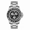 Invicta Signature Multi-Function Black Dial Stainless Steel Men's Watch 7005