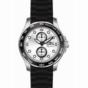 Invicta Signature Silver Dial Back Ion-plated Mens Watch 7080