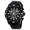 Invicta Specialty Black Dial Chronograph Black Rubber Men's Watch 11390