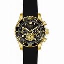 Invicta Specialty Chronograph Black Dial Black Polyurethane Men's Watch 15426
