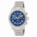 Invicta Specialty Chronograph Blue Dial Stainless Steel Men's Watch 1560