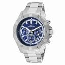 Invicta Specialty Chronograph Blue Dial Stainless Steel Men's Watch 15603