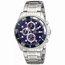 Invicta Specialty Chronograph Blue Dial Stainless Steel Men's Watch 17013