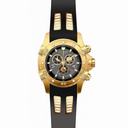 Invicta Specialty Chronograph Grey Dial Black Rubber Men's Watch 15857