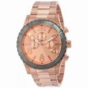 Invicta Specialty Chronograph Rose Dial Rose Gold-plated Men's Watch 15161