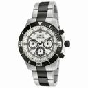 Invicta Specialty Chronograph Silver Dial Two-tone Men's Watch 12843