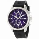 Invicta Specialty GMT Blue Dial Stainless Steel Black Rubber Men's Watch 1837