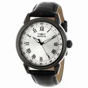 Invicta Specialty Light Silver Dial Black Leather Men's Watch 13670