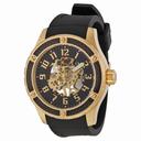 Invicta Specialty Mechanical Skeleton Dial Black Silicone Men's Watch 16279