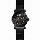 Invicta Specialty Multi-Function Black Dial Black Leather Men's Watch 14918