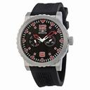 Invicta Specialty Multi-Function Black Dial Black Polyurethane Men's Watch 13644