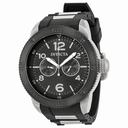 Invicta Specialty Multi-Function Black Dial Black Polyurethane with Stainless Steel Watch 15809