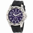Invicta Specialty Multi-Function Blue Dial Black Rubber Men's Watch 1807