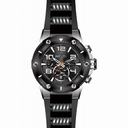 Invicta Speedway Chronograph Black Dial Black Polyurethane Men's Watch 17202