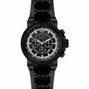 Invicta Speedway Chronograph Black Dial Black Polyurethane Men's Watch 20046