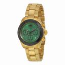 Invicta Speedway Chronograph Green Dial Gold-tone Men's Watch 17315