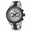 Invicta Speedway Chronograph Silver Dial Two-tone Men's Watch 21799