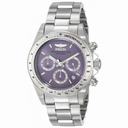 Invicta Speedway Chronograph Violet Dial Stainless Steel Ladies Watch 16656